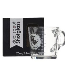 Rhinowares Rhino Coffee Gear Shot Glass - 80 Ml / Double Tea