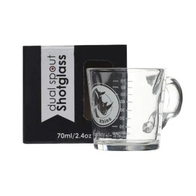 Rhinowares Rhino Coffee Gear Shot Glass - 80 Ml / Double Tea