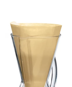 Chemex Un-Folded Half Moon Filters (Natural) Tea