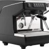 Nuova Simonelli Appia Life - Single Group – Volumetric W/ Easy Cream - Black
