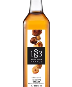 Tea 1883 Roasted Hazelnut Syrup - 1l (Glass Bottle)