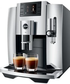 Jura E8 Version 2 - Chrome Tea