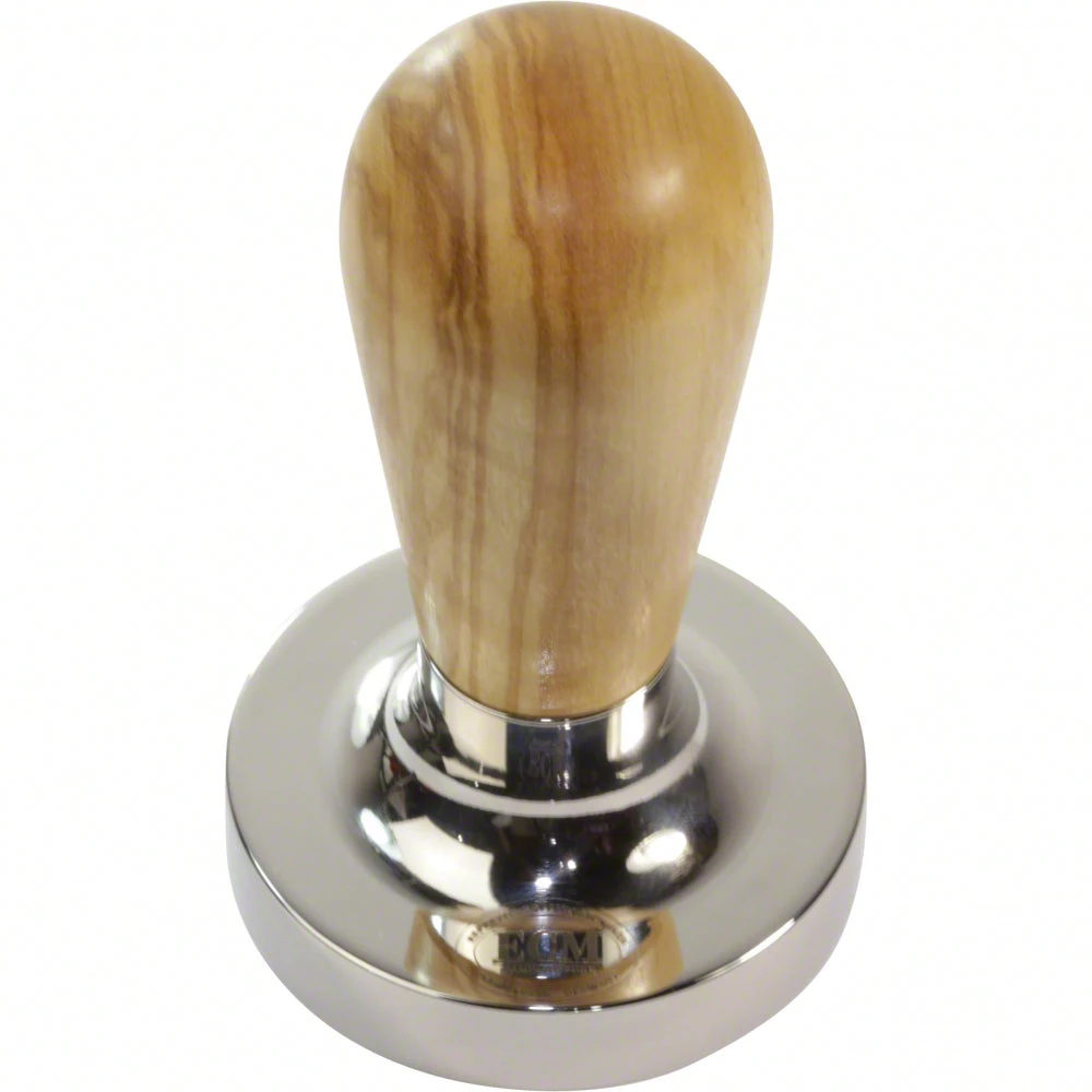ECM 58mm Tamper W/ Olive Wood Handle Tea