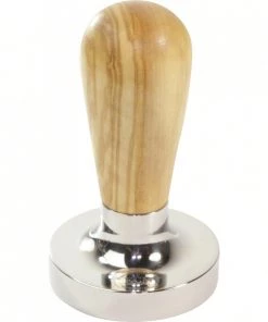 ECM 58mm Tamper W/ Olive Wood Handle Tea