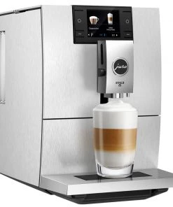 Tea Jura Ena 8 Super Automatic Espresso Machine - Massive Aluminium