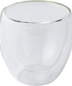 Safdie & Co. Barista Double Wall Espresso Glasses – Set Of 2 – 95 Ml Tea