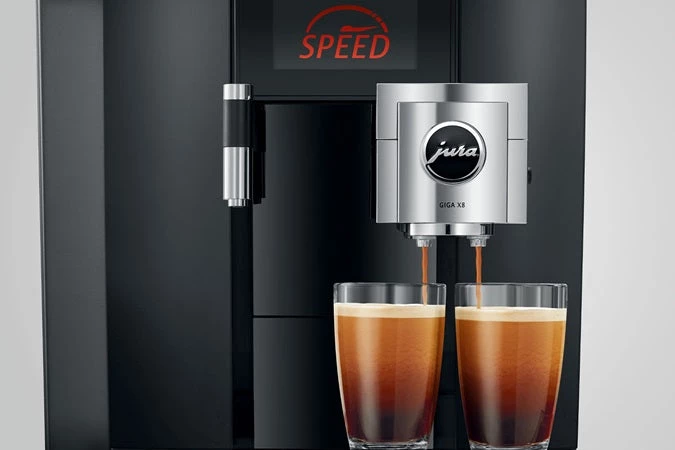 Jura Giga X8c G2 Superautomatic Espresso Machine - Aluminum Black Tea