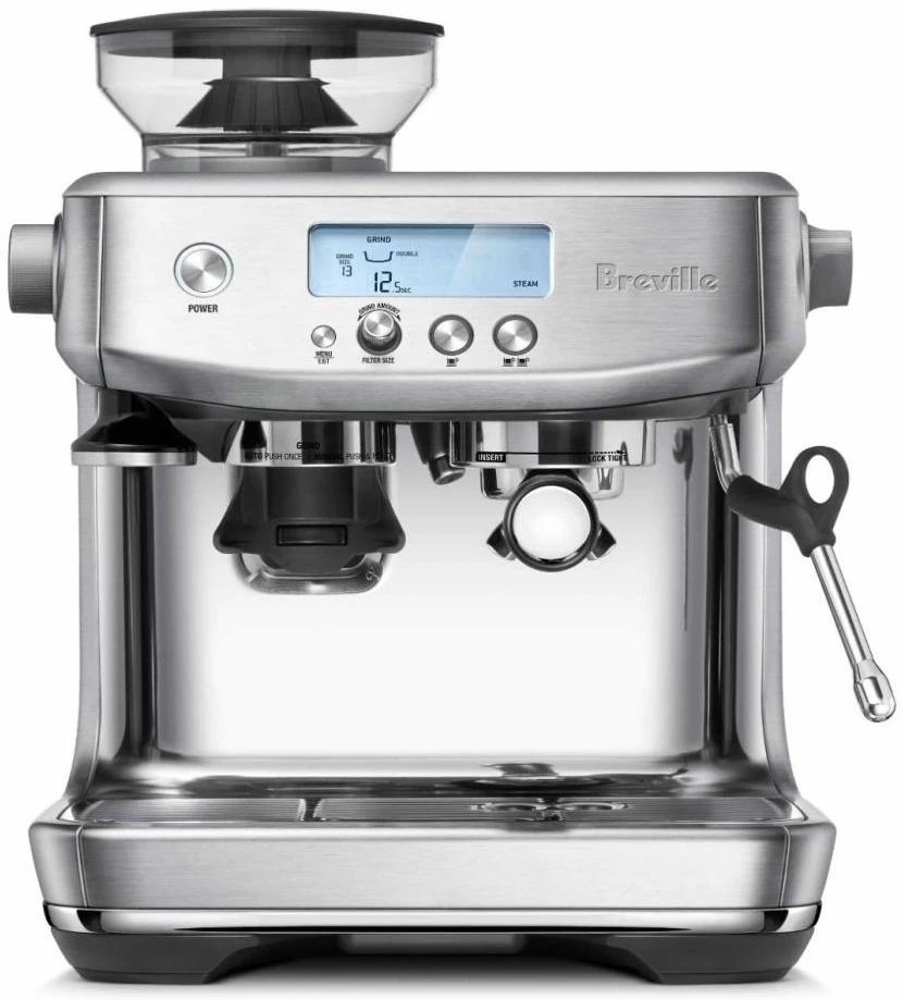 Tea Breville The Barista Pro BES878 Espresso Machine - Brushed Stainless Steel