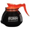 Commercial Bunn Glass Coffee Decanter W/RFID - 1.9L - Case Of 3 - Orange