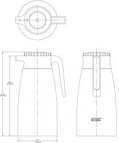 Commercial Bunn Thermal Pitcher - 1.9L