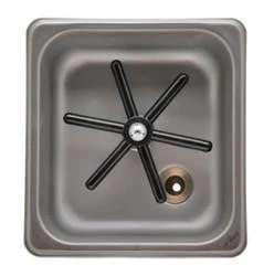 Krome Dispense Steaming Pitcher Rinser - Flush Mount Commercial