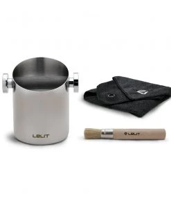 Tea Lelit Knock Box W/ Microfiber Cloth And Brush