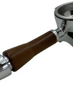 Victoria Arduino 58mm Portafilter With Wooden Handle For E61 Group - Double Spout