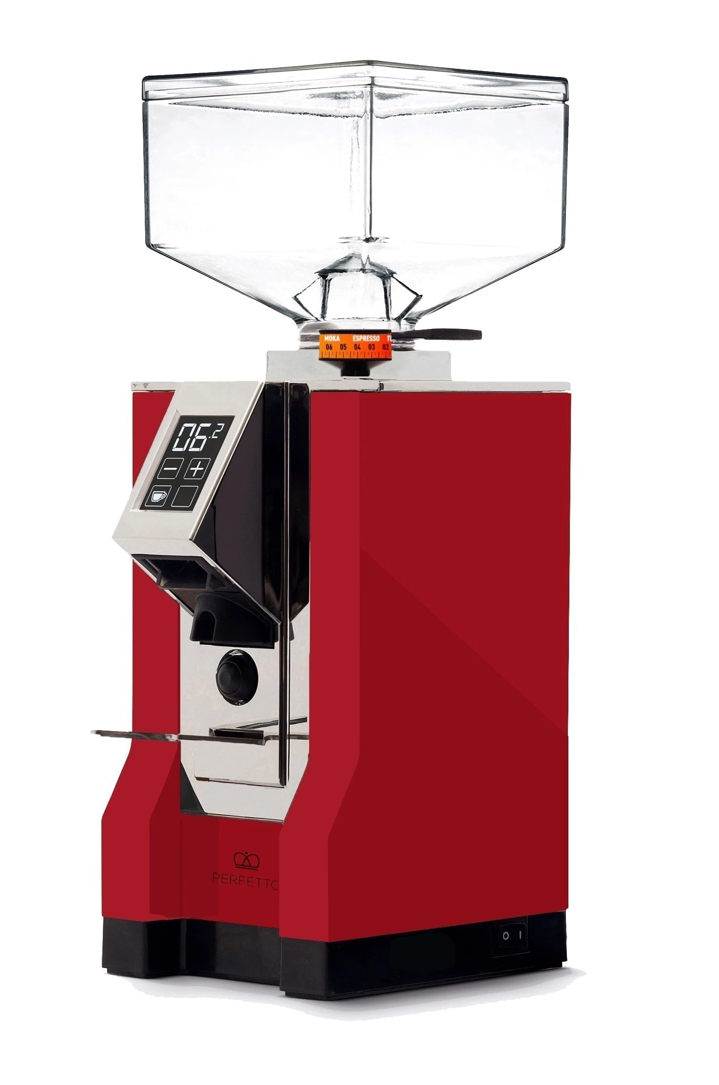 Eureka Mignon Perfetto Burr Grinder - Red Tea