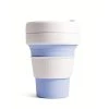 Tea Stojo Collapsible Pocket Cup - White/Sky
