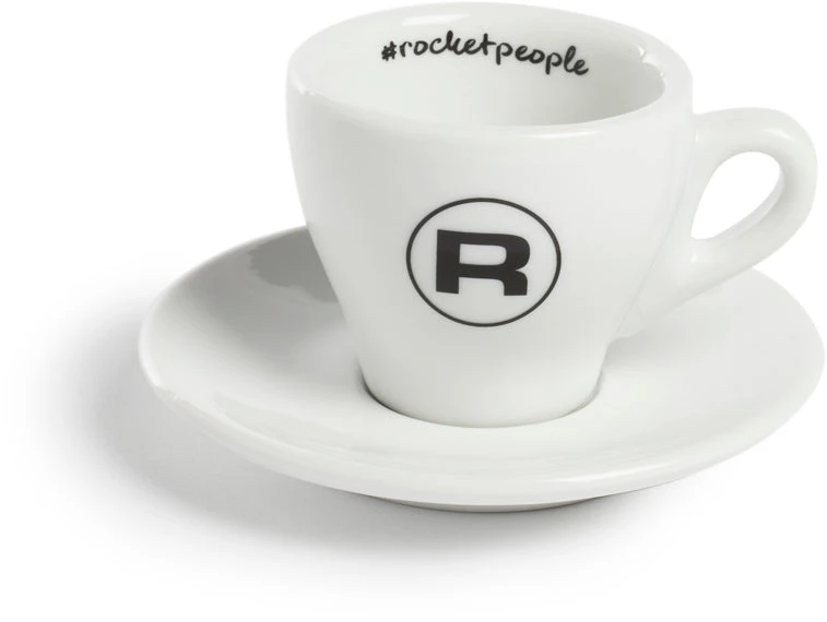 Rocket Flat White Cups - Hashtag Series - Set Of 6 - White Tea