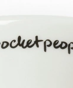 Tea Rocket Flat White Cups - Hashtag Series - Set Of 6 - Grey
