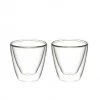 Grosche Turino Double Wall Espresso Glasses - 2.4 Oz Tea