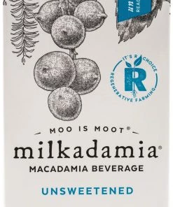 Milkadamia Latte Da Barista - 32 Oz Unsweetened Macadamia Milk Tea