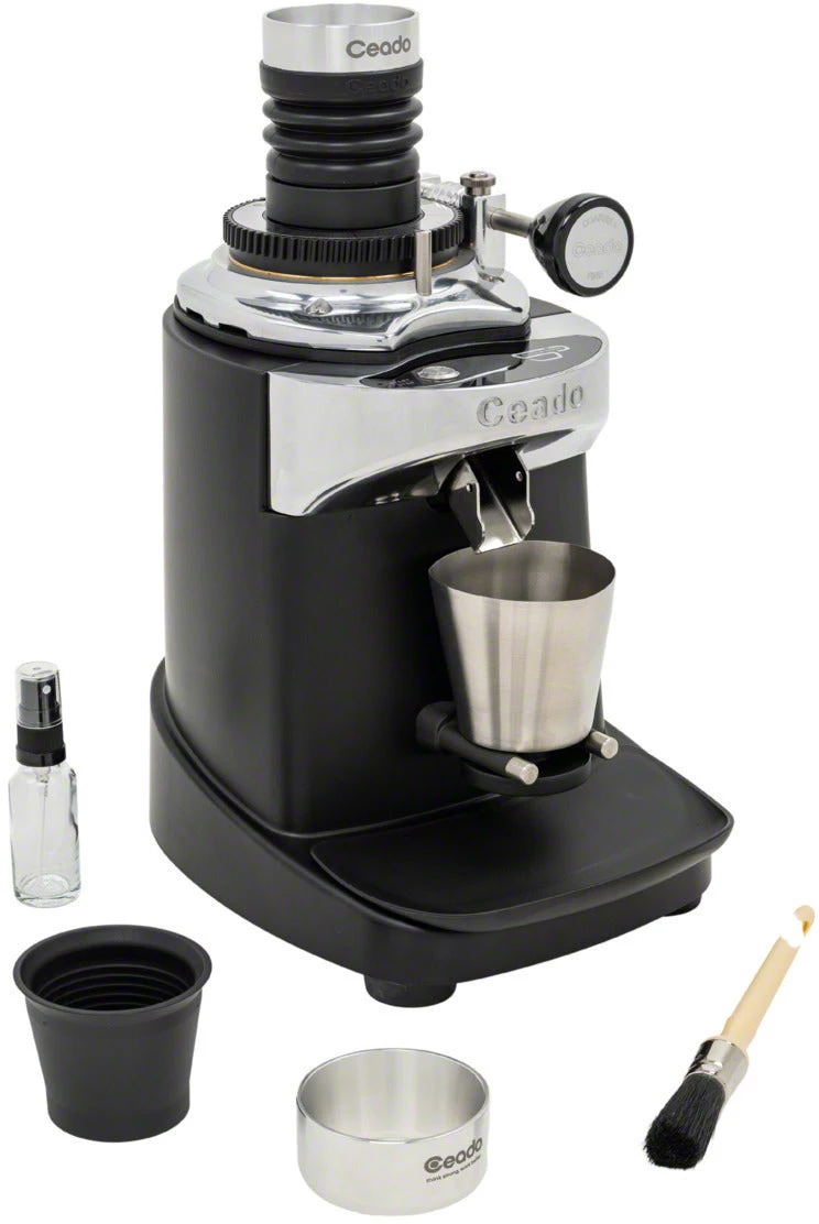 Ceado E37SD Single Dose Electronic Burr Grinder - Black