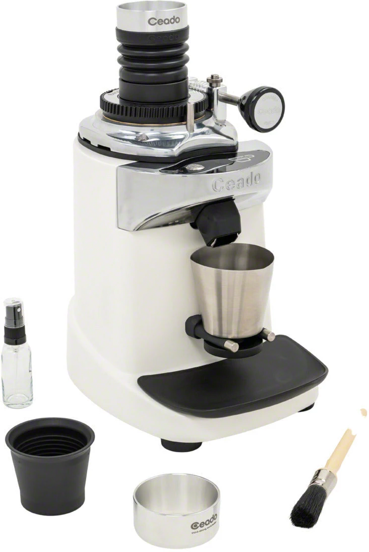 Ceado E37SD Single Dose Electronic Burr Grinder - White Tea