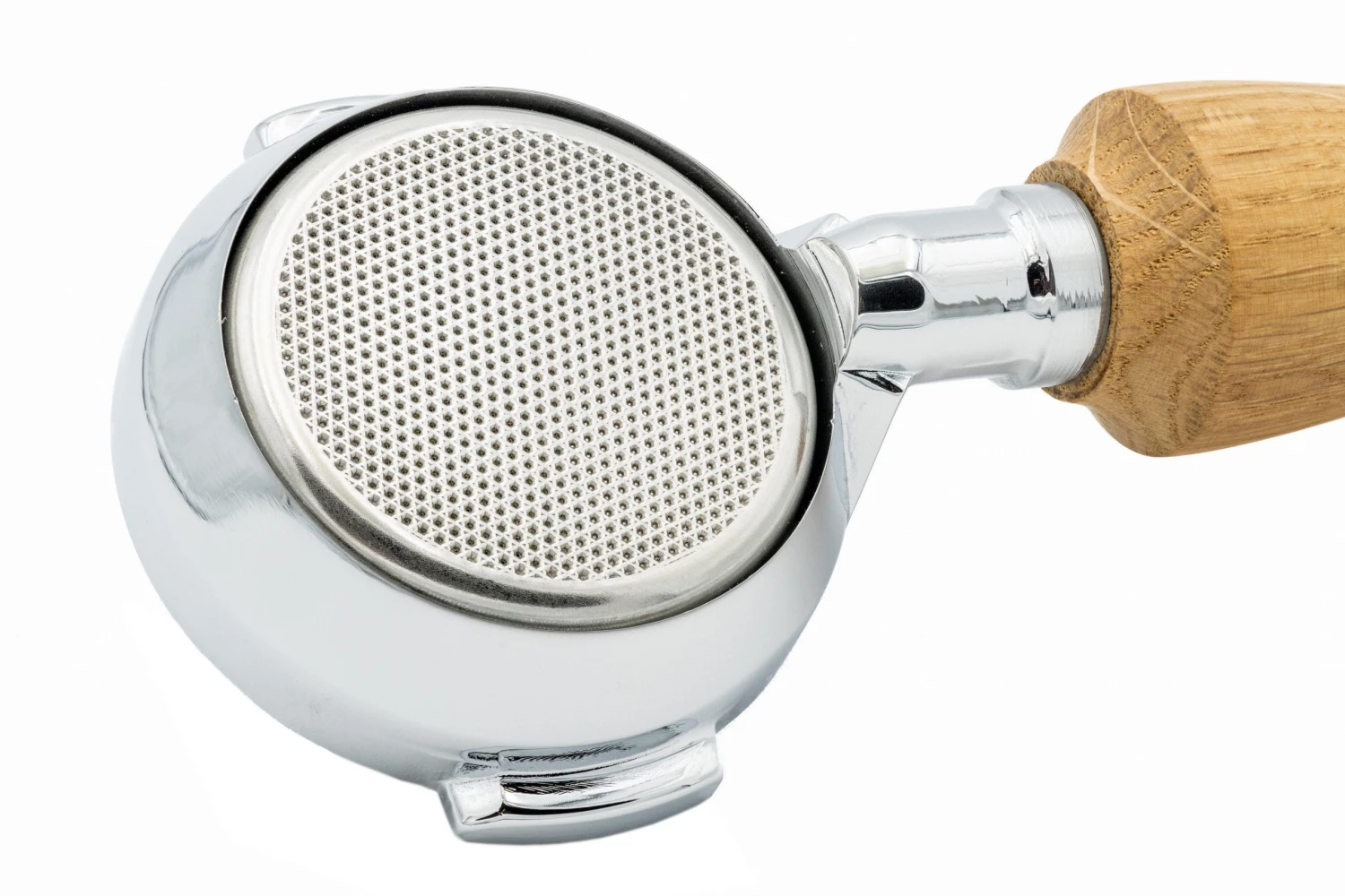 Elektra Bottomless Portafilter W/ Wooden Handle - 58 Mm Tea