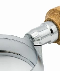 Elektra Bottomless Portafilter W/ Wooden Handle - 58 Mm Tea