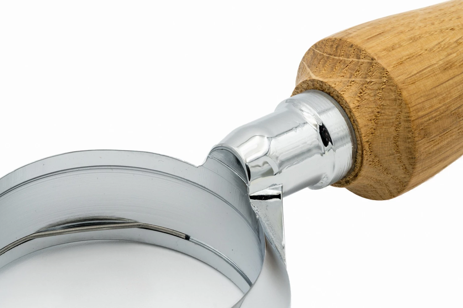 Elektra Bottomless Portafilter W/ Wooden Handle - 58 Mm Tea