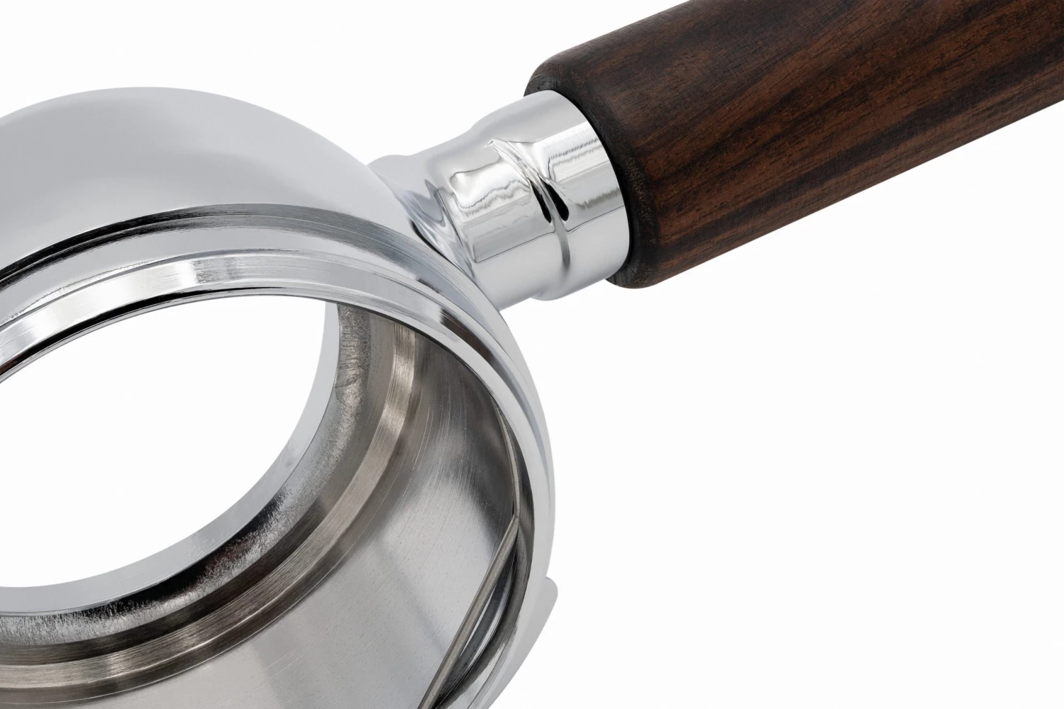 Bezzera Bottomless Portafilter - Walnut - BZ Group Tea