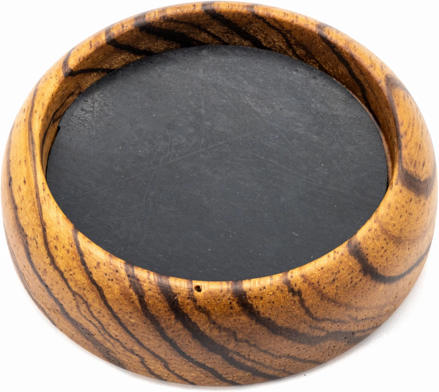 Asso Wooden Tamping Seat - Zebrawood