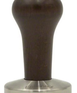 Asso Essential Tamper W/ Wooden Handle - 58 Mm - Walnut (Italian Beechwood) Tea